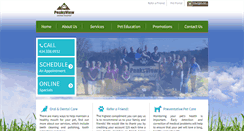 Desktop Screenshot of peaksviewanimalhospital.com